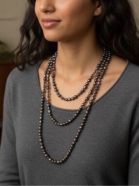 Honora Long Peacock Pearl Necklace